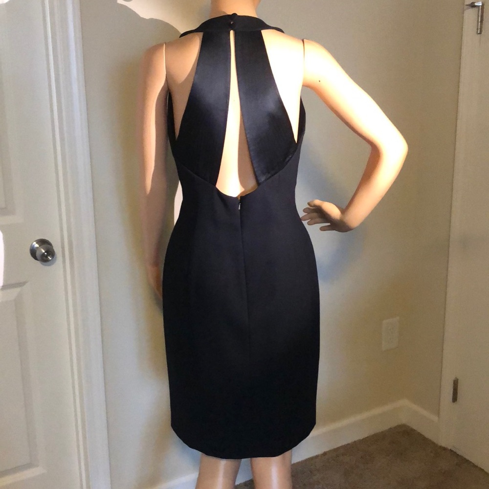 Black Cocktail Dress - Picture 4 of 7